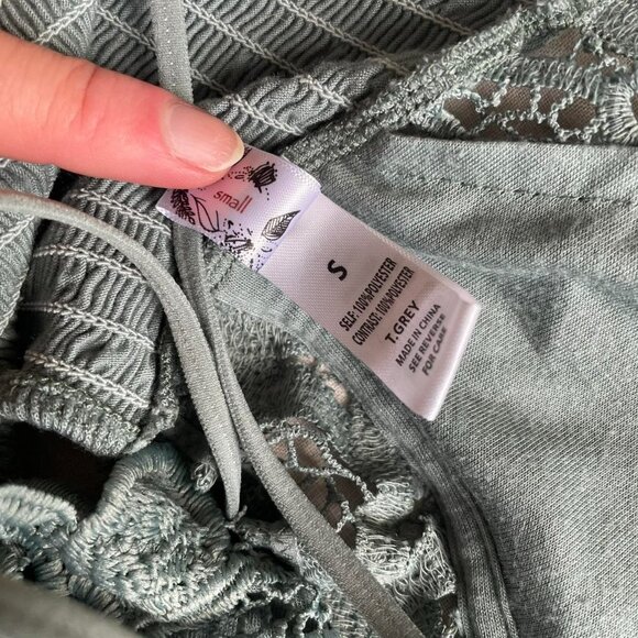 Wishlist Green Lace Bralette – Size Small - Picture 7 of 8